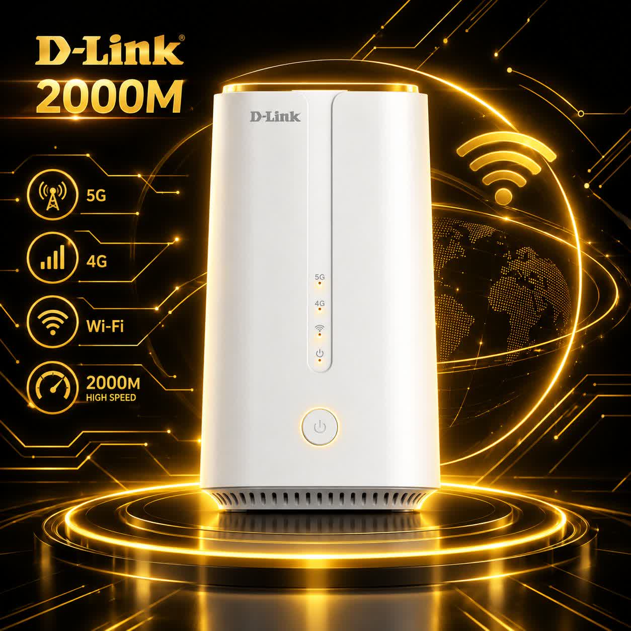 معرفی و بررسی مودم 5G دی‌لینک مدل DWR-2000M