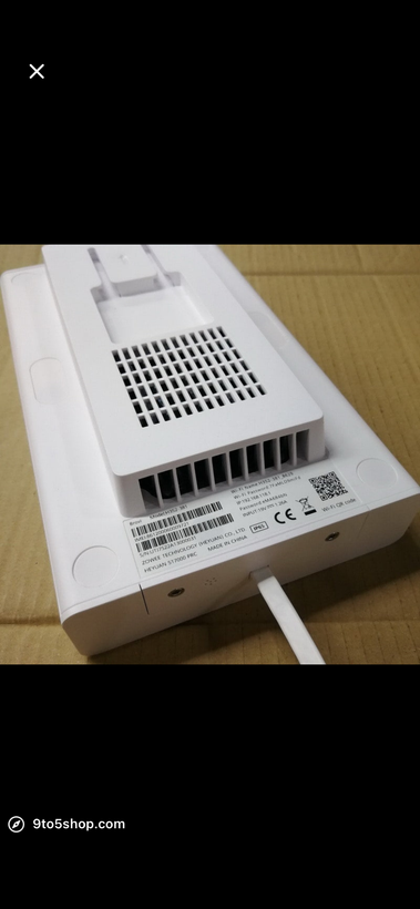 نمای پشت مودم Omantel H352-381