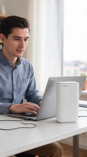 مودم D-Link DWR-2000M پنل پشت - هلدینگ حلاج