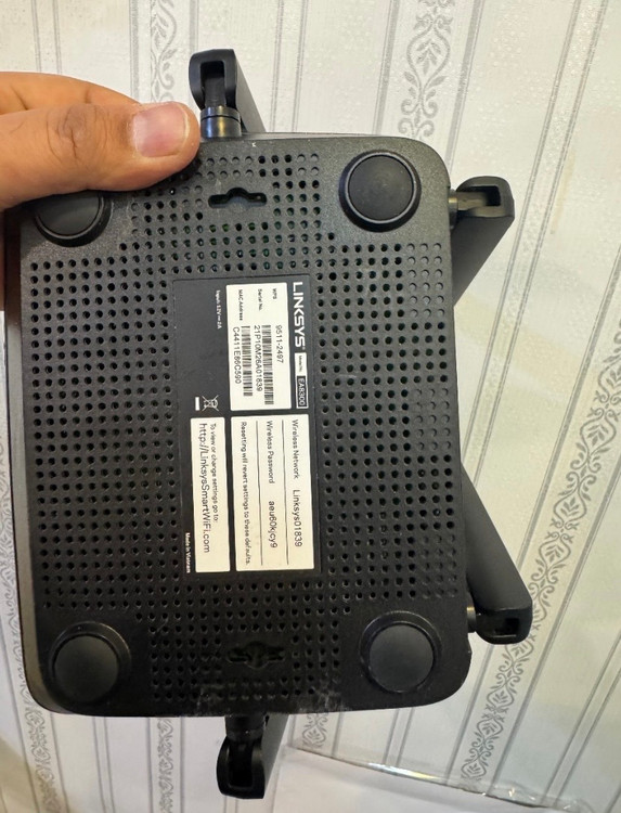 روتر لینکسیس 01839 پنل پشت - هلدینگ حلاج