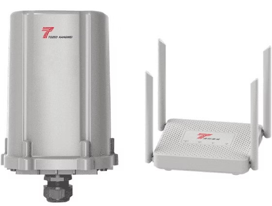 مودم ZLT مدل X11 فضای باز، همراه با روتر (اکسس پوینت) نو